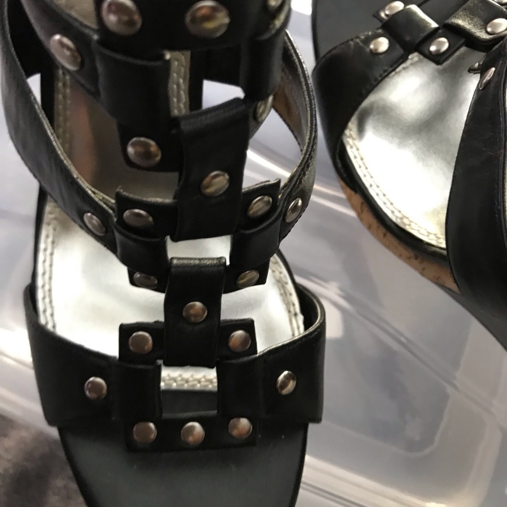 White House Black Market Wedge Sandal